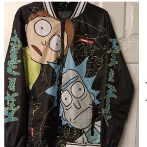 RICK AND MORTY MEMBERS ONLY JACKET XL